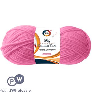 DID Baby Pink Knitting Yarn 50g