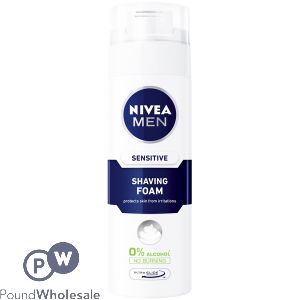 Nivea Sensitive Men's Shaving Foam 200ml