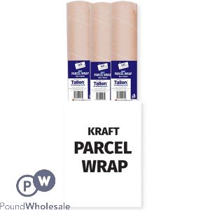 Kraft Parcel Wrap Brown 4m X 70cm FSDU