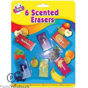 Artbox Scented Erasers Assorted 6 Pack