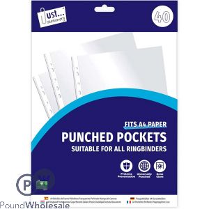 Plastic Punch Wallet (Pack/40)