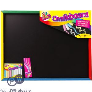 Artbox Large Chalkboard Set 33 X 43cm