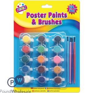 15 Poster Paints And Brushes