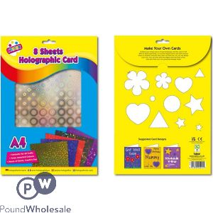 Artbox A4 Holographic Boards 8 Sheets