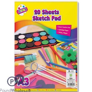 Artbox A3 Sheets Sketch Pad 20 Sheets