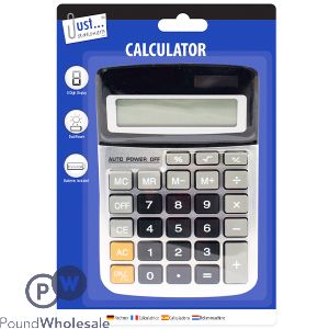 Just Stationery Mini 8 Digit Calculator 104 X 152mm