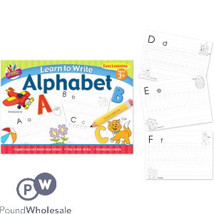 Artbox Learn To Write Alphabet Set