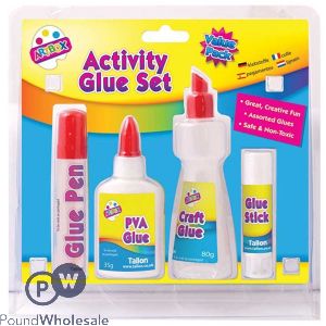 4 Piece Glue Set