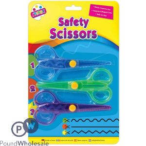 3pc CREATIVE KIDS SCISSORS