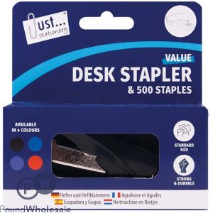 Just Stationery Desktop Stapler Set