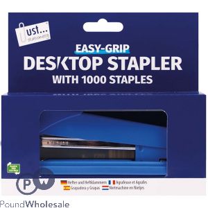 Just Stationery Large Desktop Stapler Set