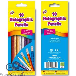 Artbox Holographic HB Pencils 10 Pack