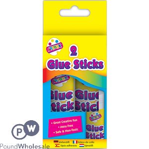 Artbox Twist Action Glue Sticks 36g 2 Pack