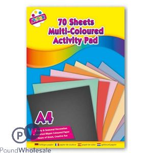 Artbox Multicoloured Pad 70 Sheets