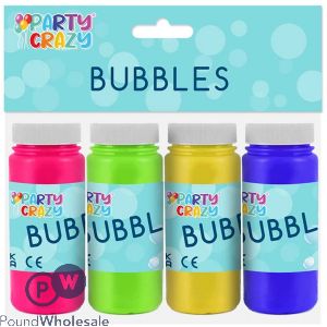 4 Tubs Of 60ml Magic Bubbles