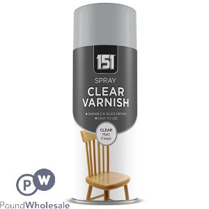 151 Clear Matt Varnish Spray Paint 250ml