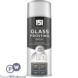 151 Glass Frosting Matt Spray Paint 400ml