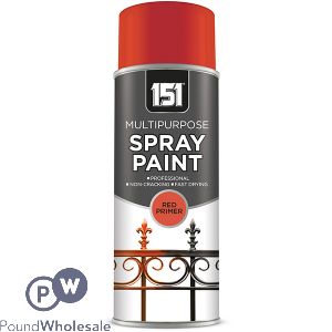 151 Multipurpose Red Primer Spray Paint 400ml