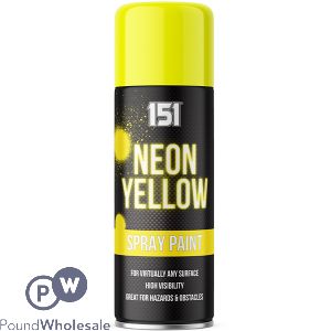 151 Neon Yellow Spray Paint 400ml