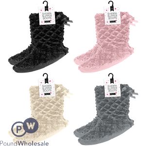 Farley Mill Ladies' Sherpa Slipper Boots 