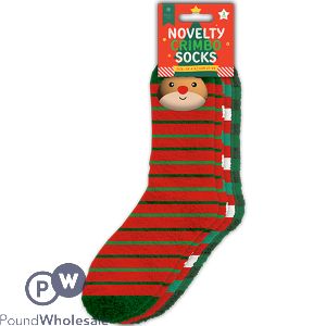 Farley Mill Uk 4-6 Ladies Novelty Christmas Socks 3 Pack