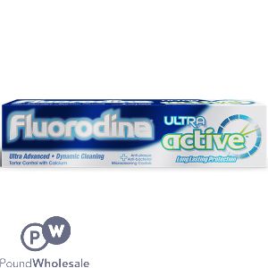 Fluorodine Ultra Active Toothpaste 100ml