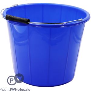 Heavy Duty Blue Builders Bucket 14l