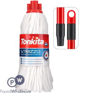 Tonkita Strizzo Spun Lace Mop &amp; Handle