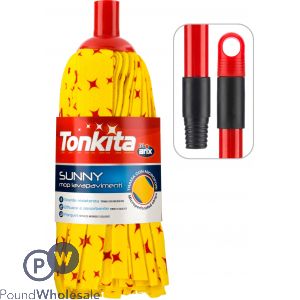 Tonkita Sunny Mop Non Woven With Red Handle