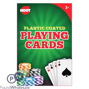 Hoot Plastic-Coated Playing Cards CDU