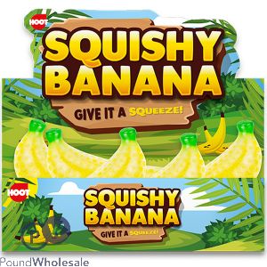 Hoot Squishy Banana Cdu