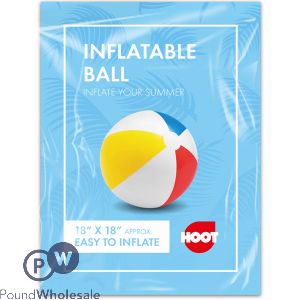 Hoot Inflatable Pool Ball 16"