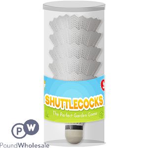 Hoot Badminton Shuttlecocks 6 Pack