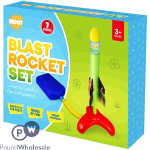 Hoot Blast Rocket Play Set 7pc