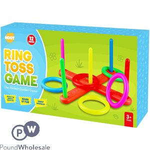 Hoot Ring Toss Game Play Set 12pc