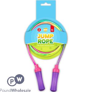 Hoot Rainbow Jump Rope 7ft