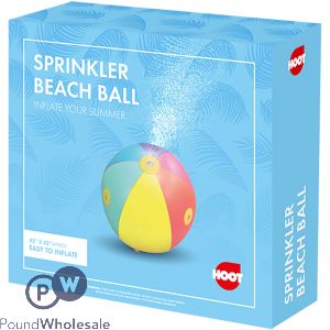 Hoot Inflatable Sprinkler Beach Ball 43"
