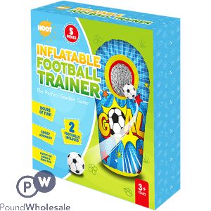 Hoot Inflatable Super Football Trainer Play Set