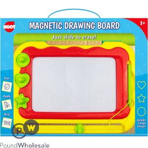 Hoot Magnetic Drawing Board Playset