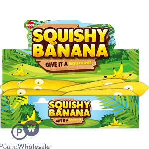 Hoot Squeezy Squishy Banana Cdu