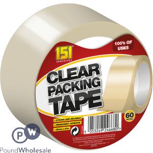 151 Clear Packing Tape 48mm X 60m