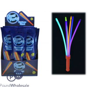 Glow Party Rainbow Wand