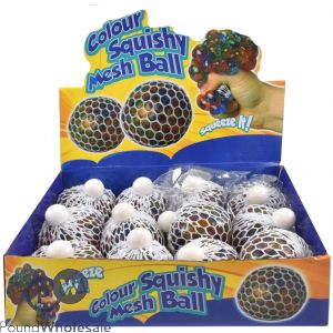 Colour Squishy Mesh Ball