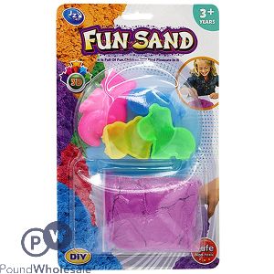 Fun Sand Soft Feel Easy Mould Play Set