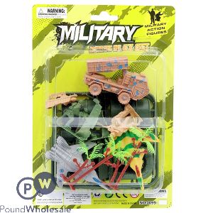 Military Plane & Soldiers Play Set