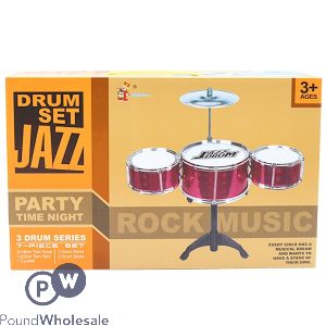 Drum-kit 7pc With 3 Drums & Cymbal