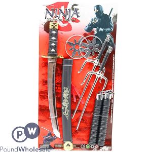 Ninja Samurai Play Set