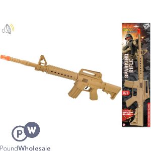 Combat Mission Sparkling Rifle Toy 66cm