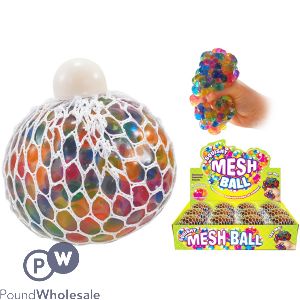 Multicoloured Squishy Mesh Ball CDU