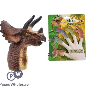 Jurassic Era Dinosaur Finger Puppets 5 Pack